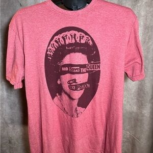 Red Graphic Tee Sex Pistols